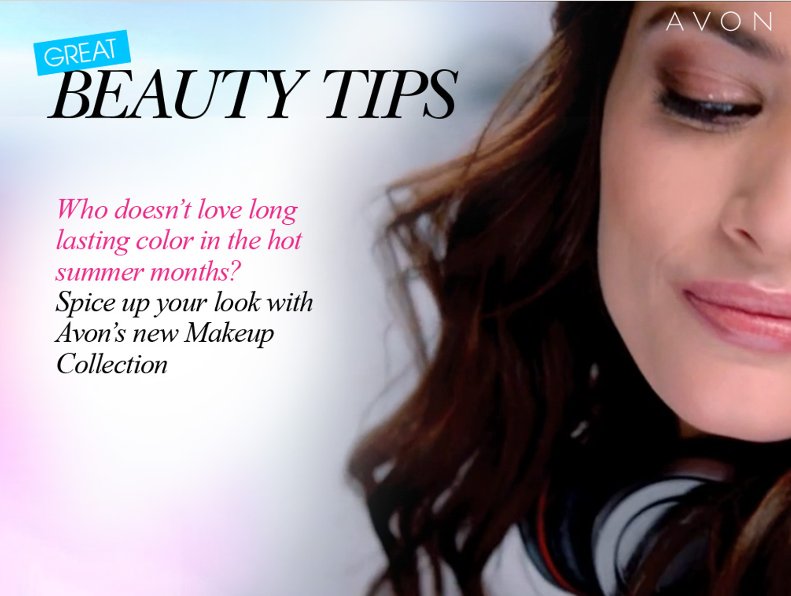 Avon video product content for sales leaders, representatives, and customers