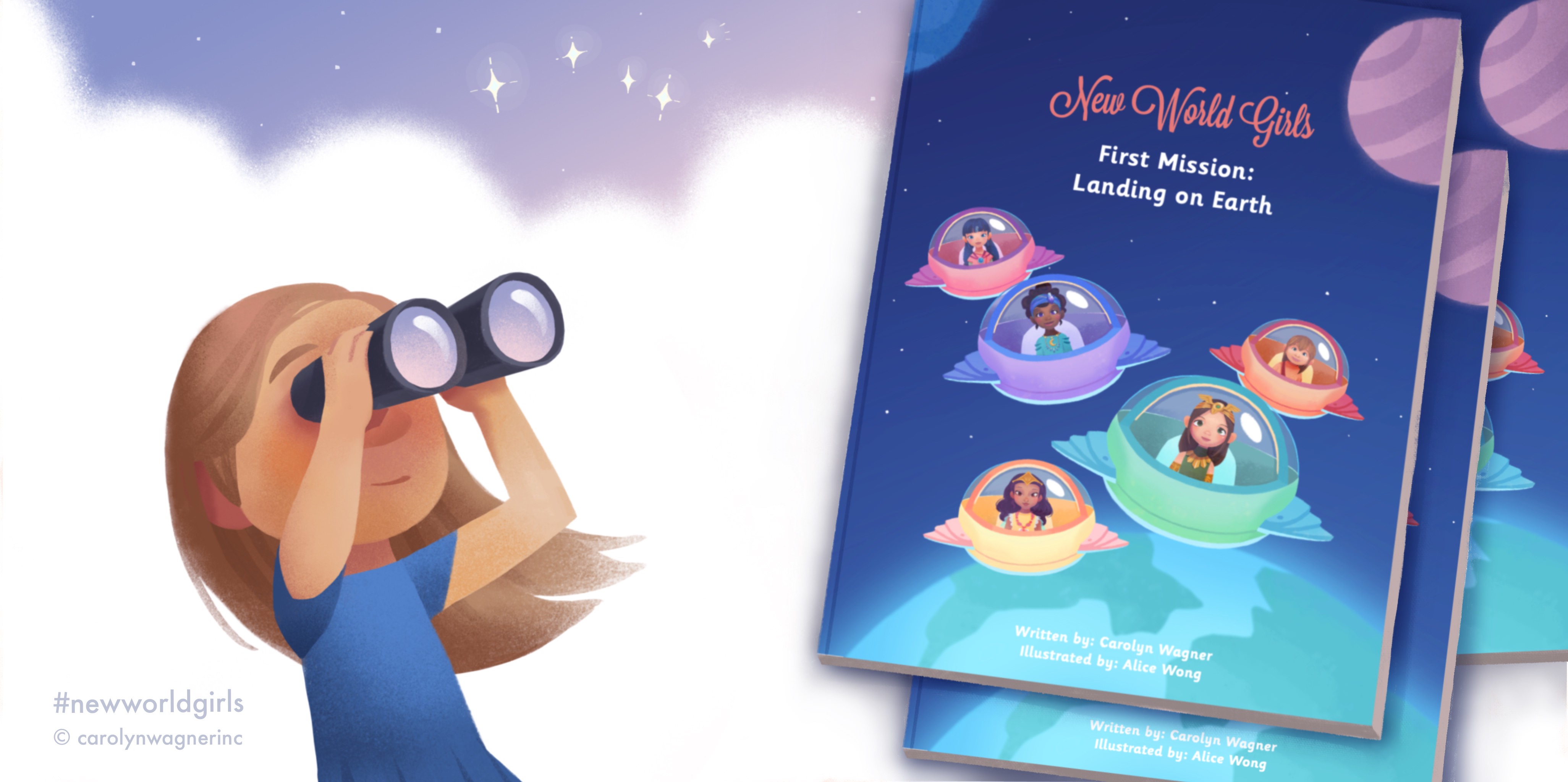 New World Girls First Mission picture book