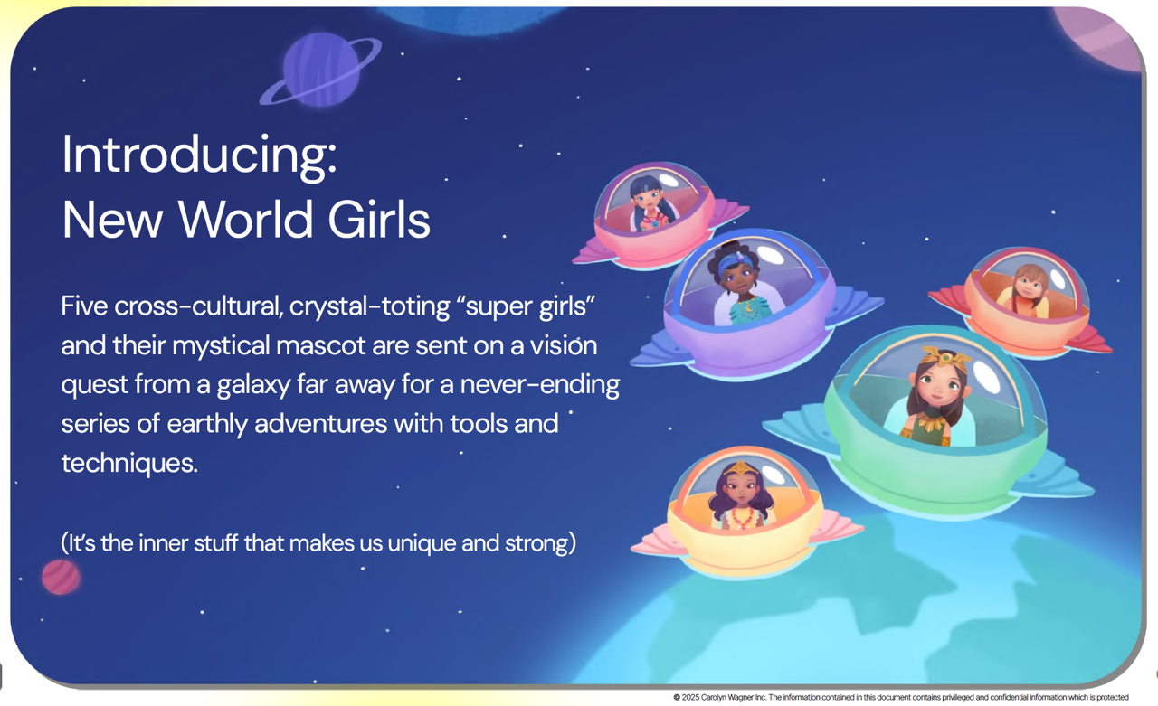 Introducing New World Girls and their five cross-cultural superheroes